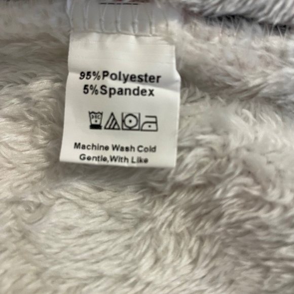 Zaful women’s plaid flannel hoodie full zipper jacket fur lining - Picture 5 of 8